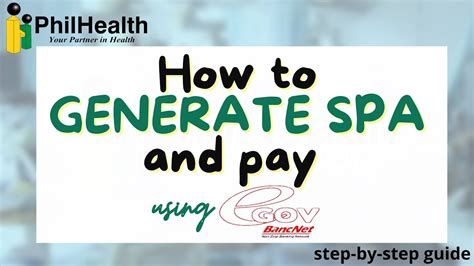 Generate Spa In Philhealth: How To Do It Right.